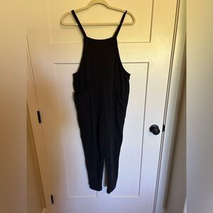 Quince Maternity Overalls in Black Size Small